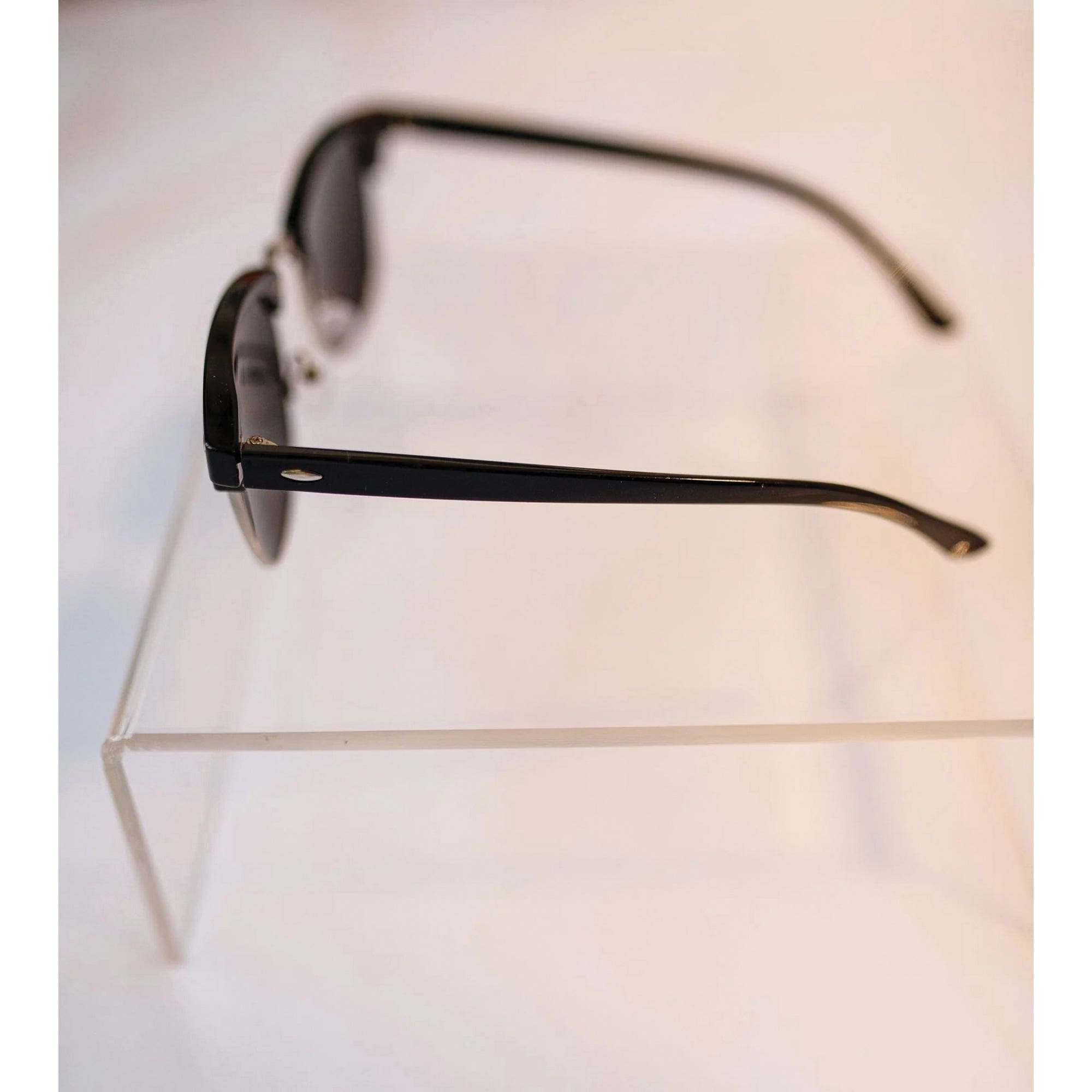Front Porch Boutique Rimless Sunglasses, Polycarbonate, Gold