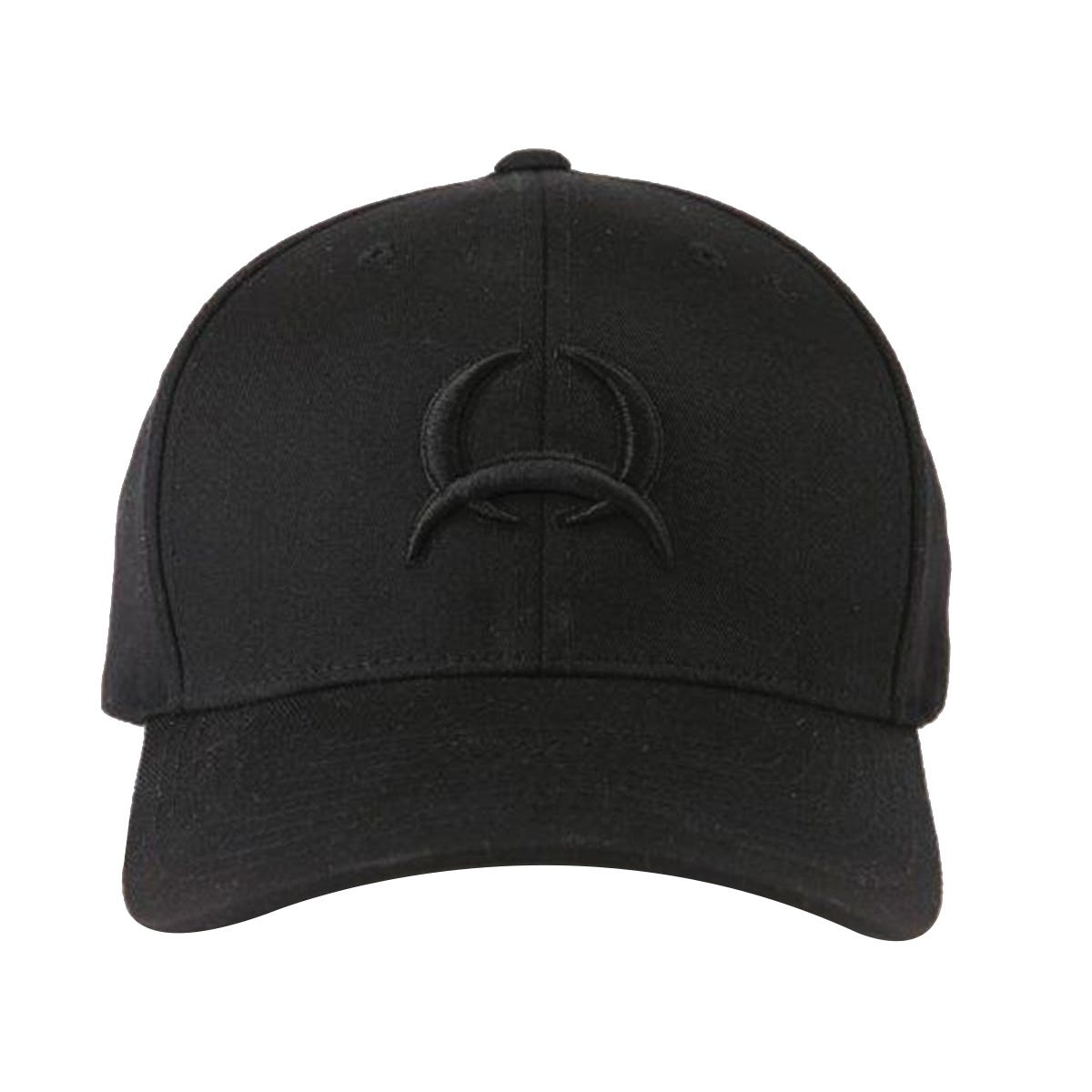 Cinch Flexfit Series Cap, Tonal Logo Embroidery, Men's, S/M, Black