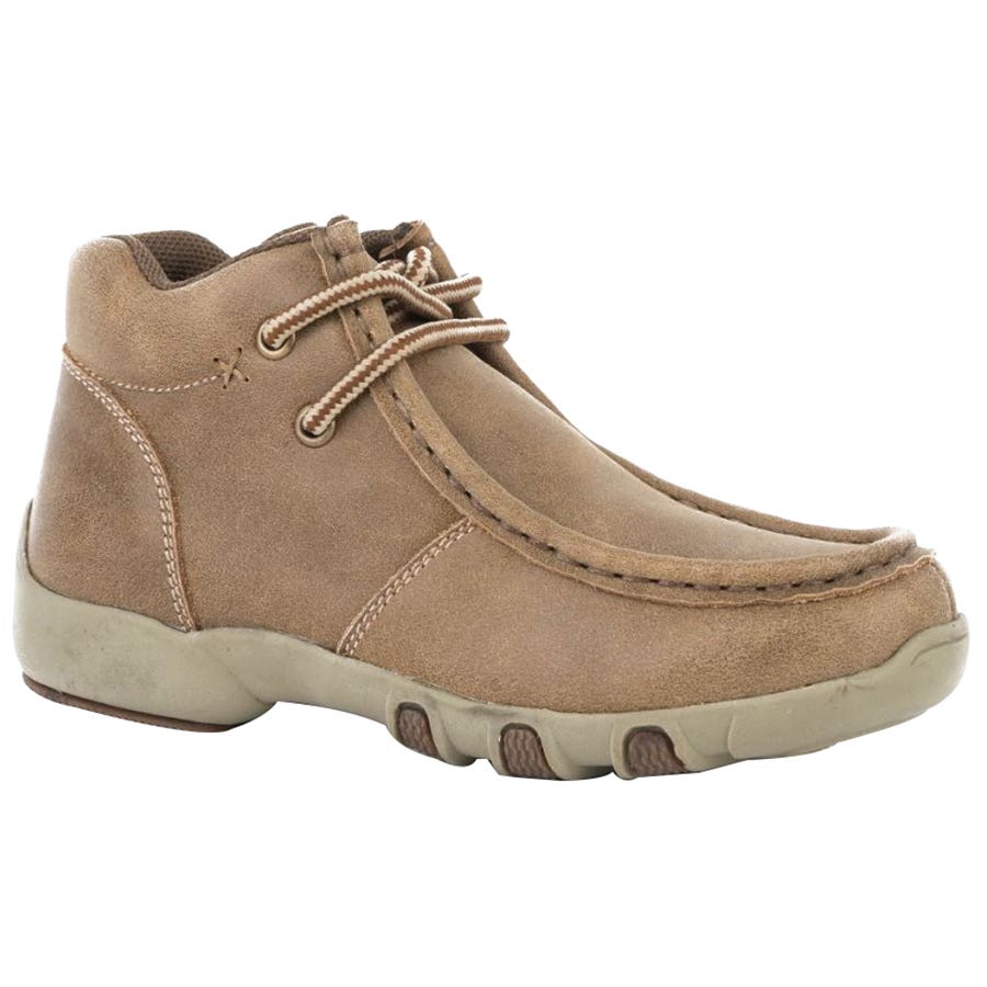 Roper Bode Series Shoes, Boy's, 13, Tan, Leather, Lace-Up