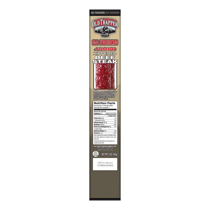 Old Trapper Old Fashioned Kippered Beef Steak 2 oz