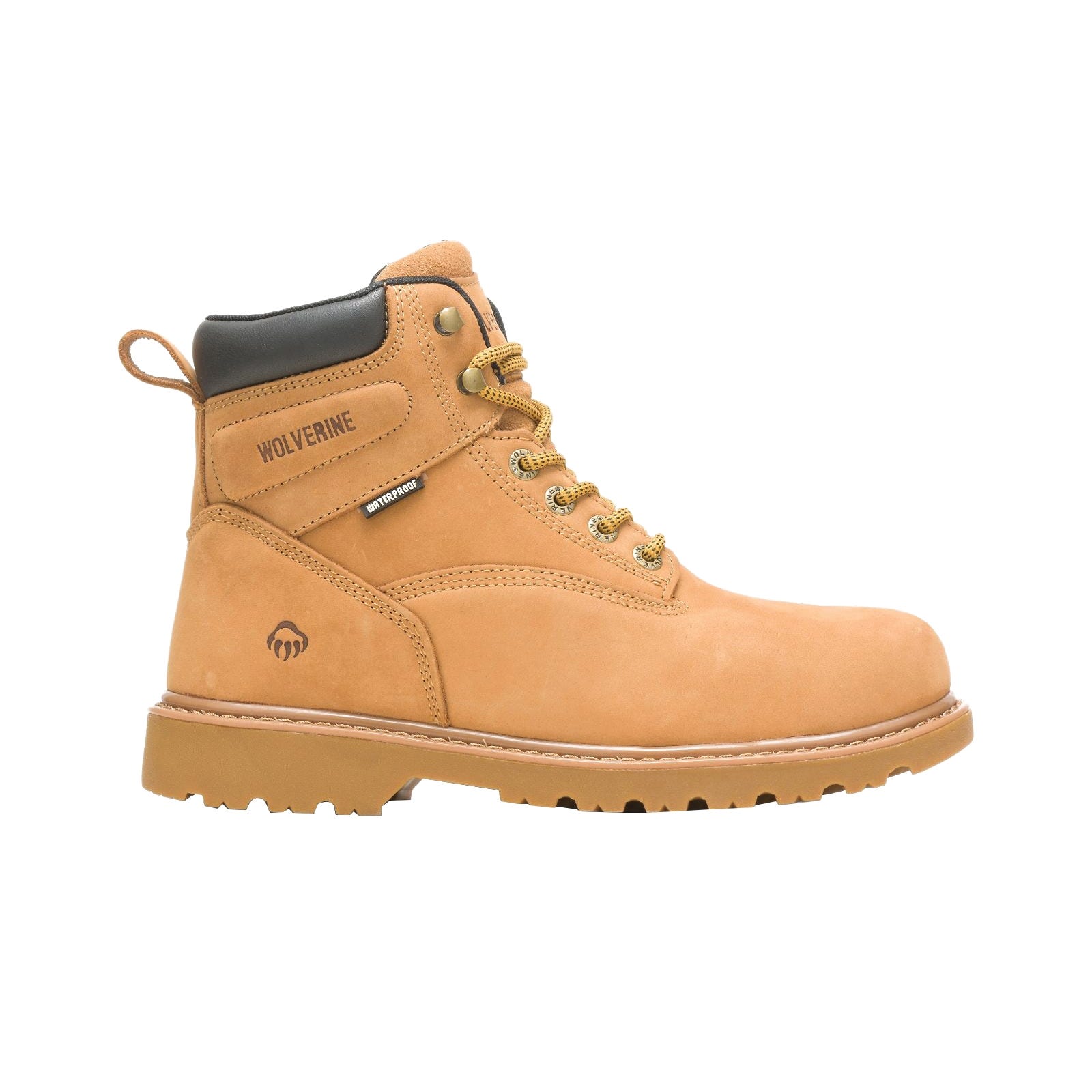 Wolverine Floorhand Series Work Boots, 12, M W, Wheat, Leather