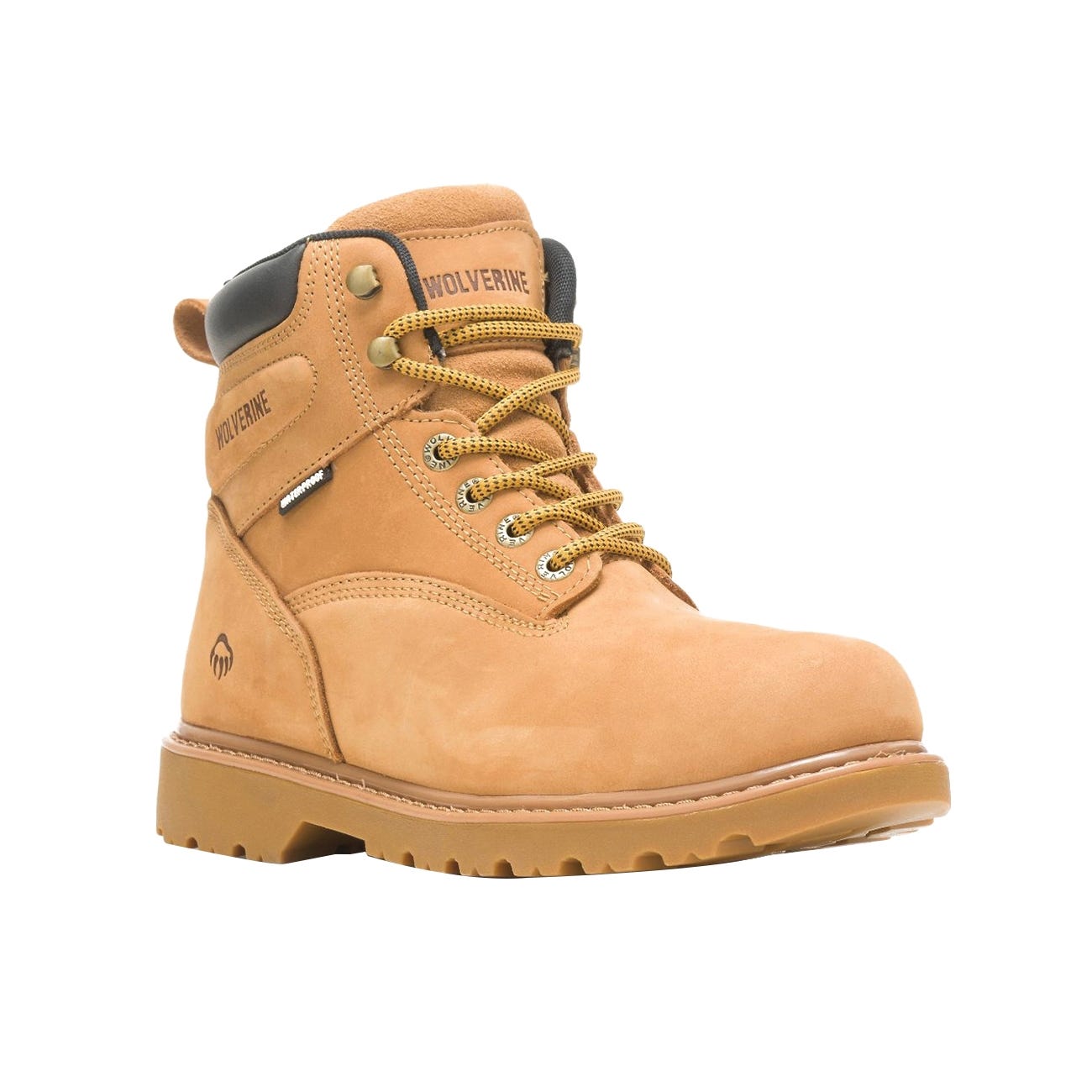 Wolverine Floorhand Series Work Boots, 11, M W, Wheat, Leather