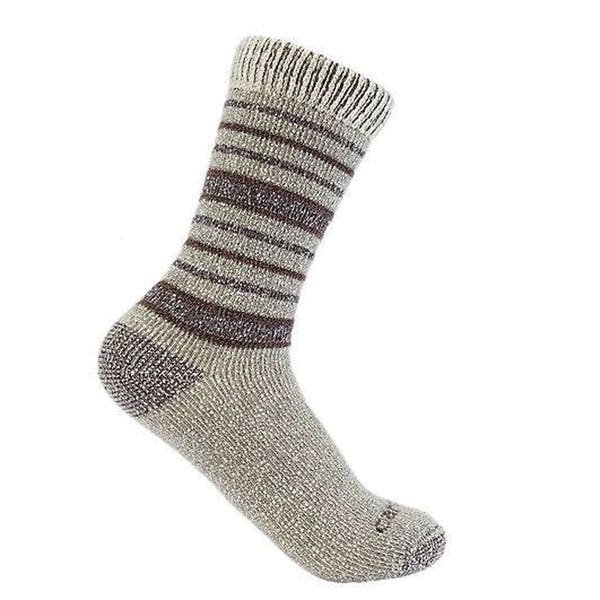Carhartt Boot Socks, Women's, M, Acrylic/Elastane/Nylon/Wool, Purple Stripe