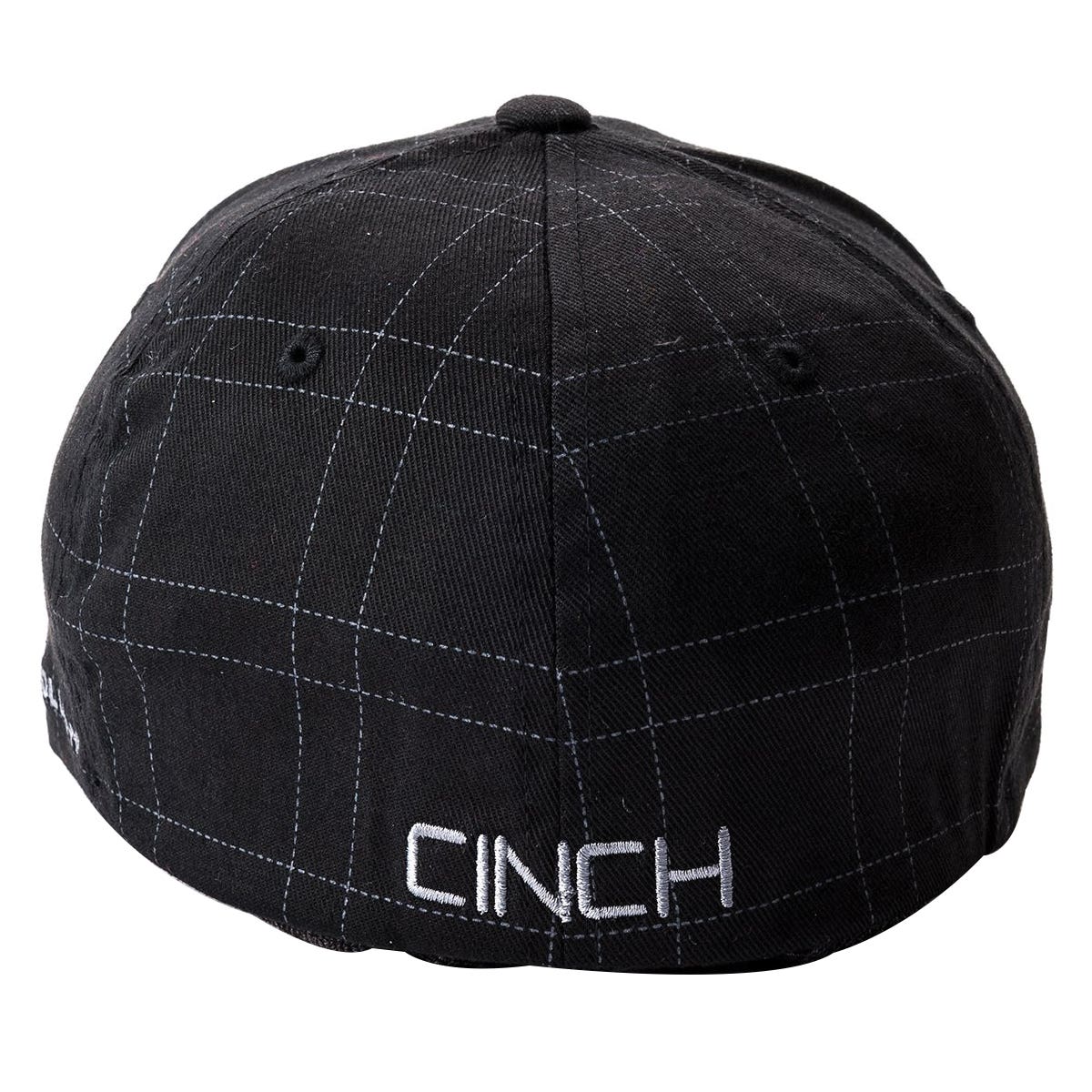 Cinch Flexfit Series Cap, Logo Embroidery, Men's, S/M, Black