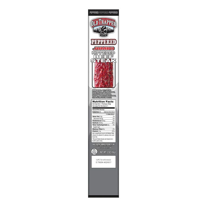 Old Trapper Peppered Kippered Beef Steak 2 oz