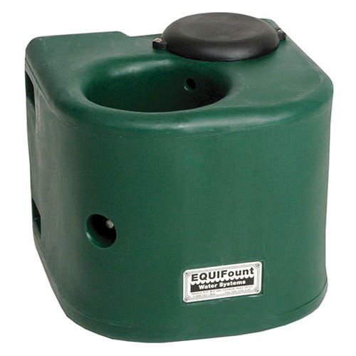 Miraco EQUIFount A1200 Horse Waterer, 1 gal Volume, Polyethylene