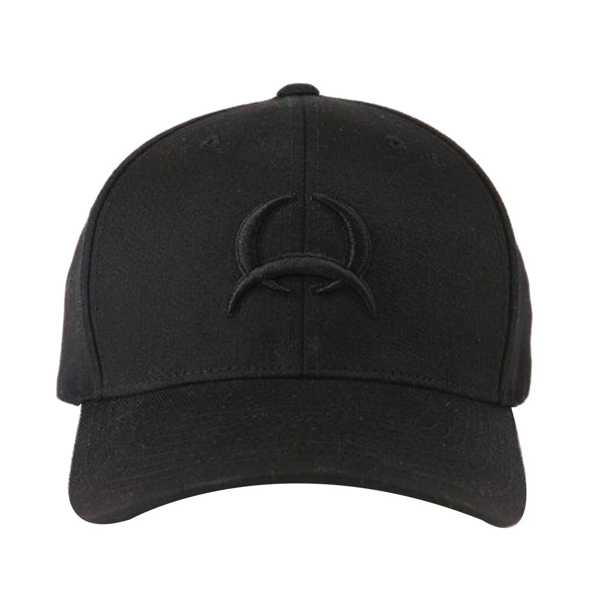 Cinch Flexfit Series Cap, Tonal Logo Embroidery, Men's, L/XL, Black