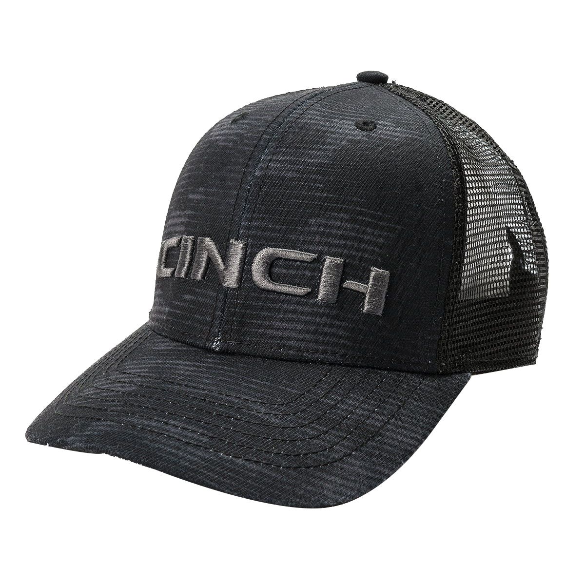 Cinch Cap, Tonal Print, Men's, One-Size, Black