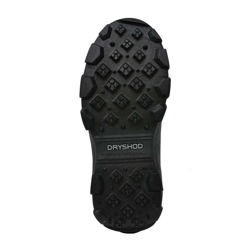 Dryshod West Pull-On Boots, 10, Black/Gray, Neoprene, Adjustable Strap, Insulated, -50 to 65 deg F