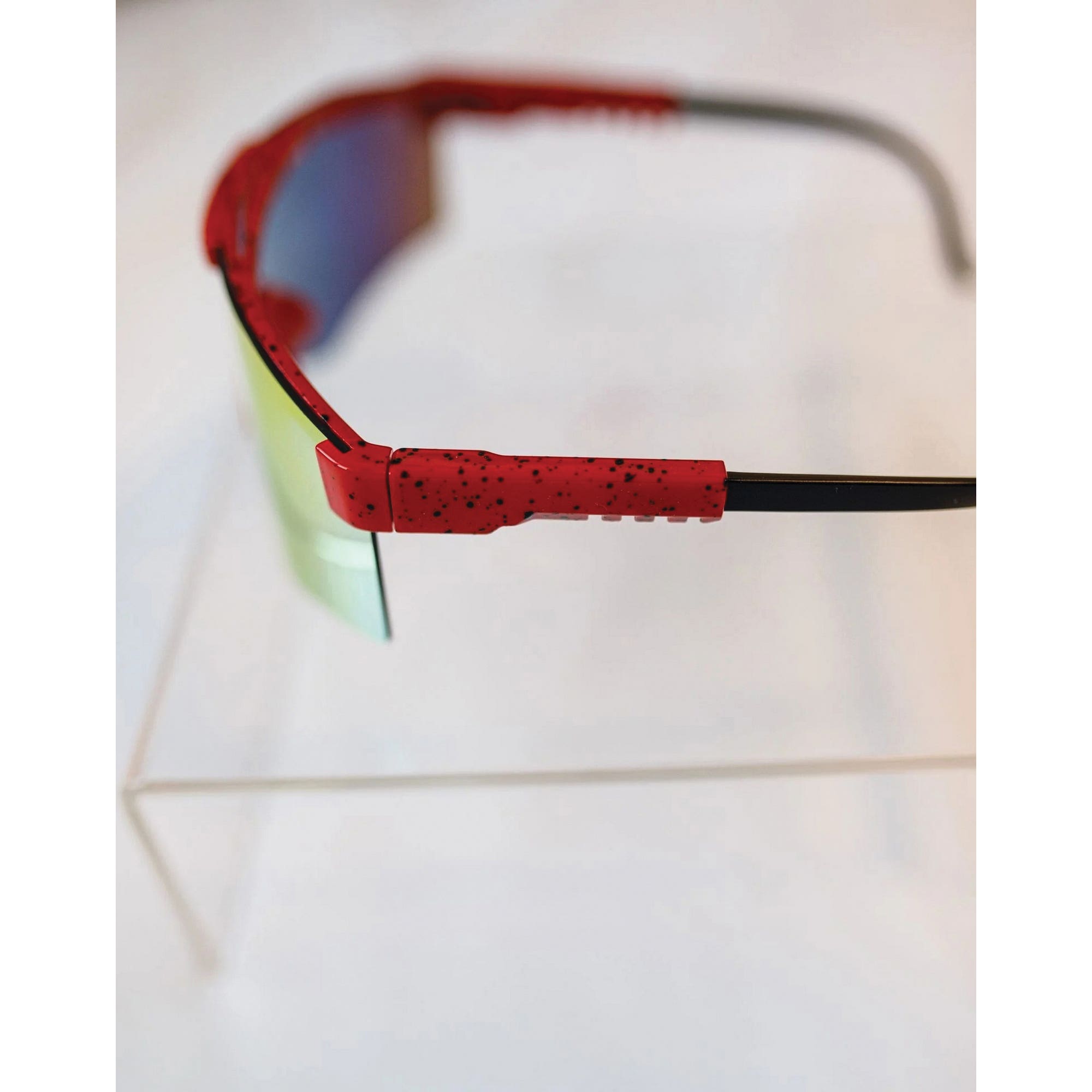 Front Porch Boutique Sport Shade Sunglasses, Polycarbonate, Red, Polarized