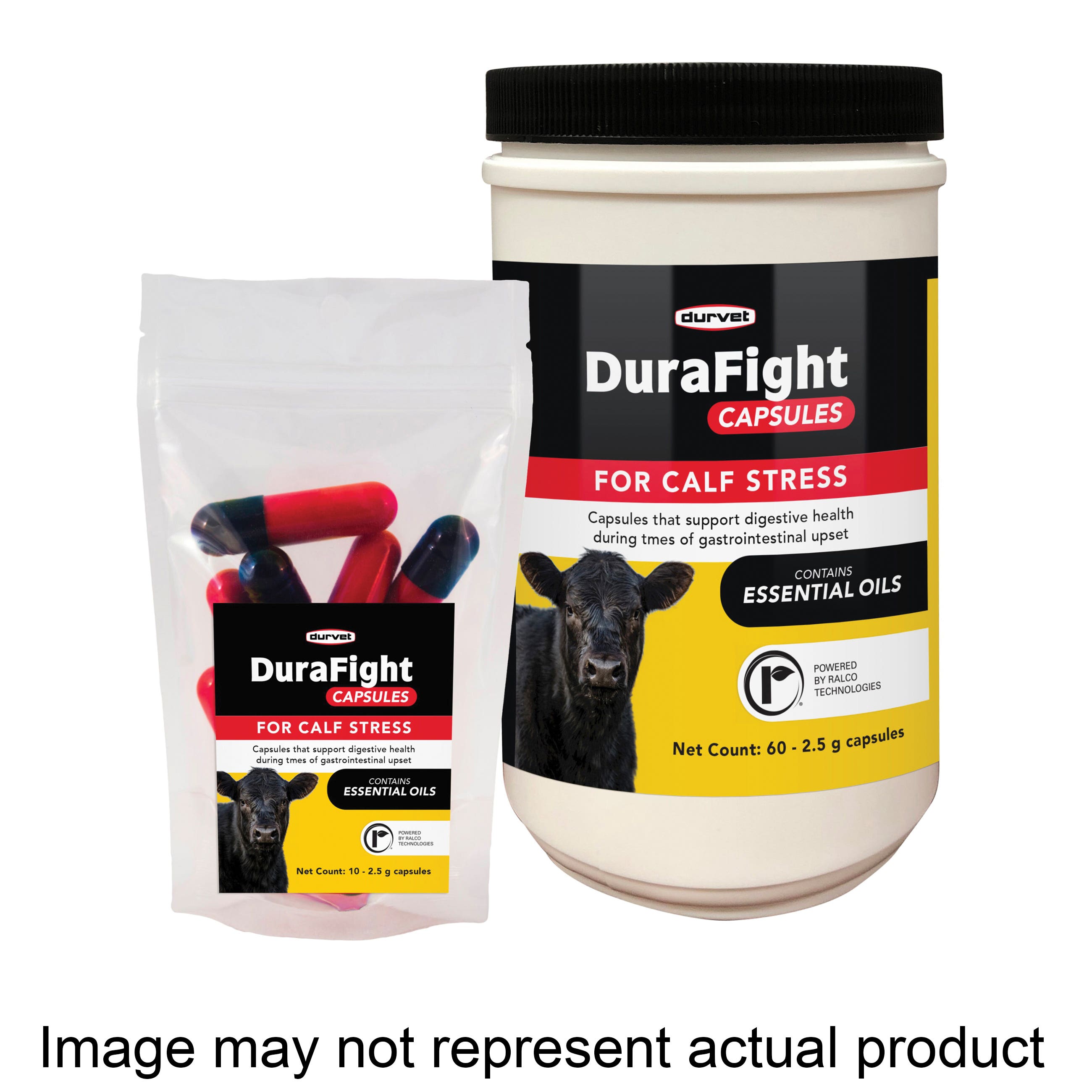 Durvet DuraFight 001-26031 Capsule, Pouch, 10 Count