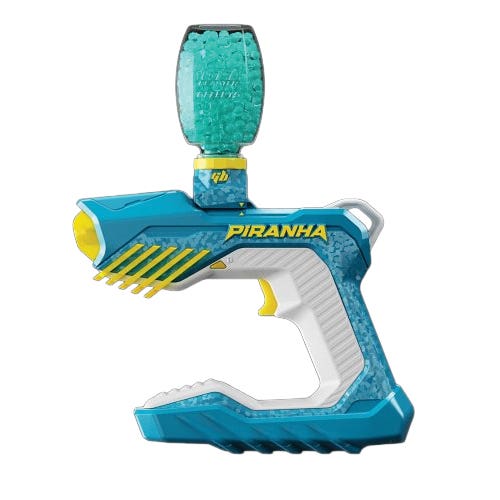 Gel Blaster Piranha Gellet Blaster, 150 fps, Full Auto Trigger, Plastic