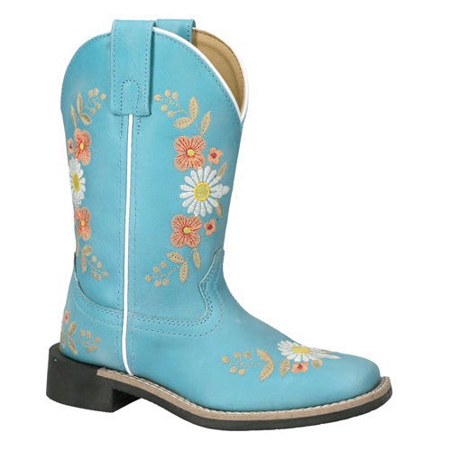 Smoky Mountain Boots 3305C-2 Western Boots, C2, Turquoise, Leather
