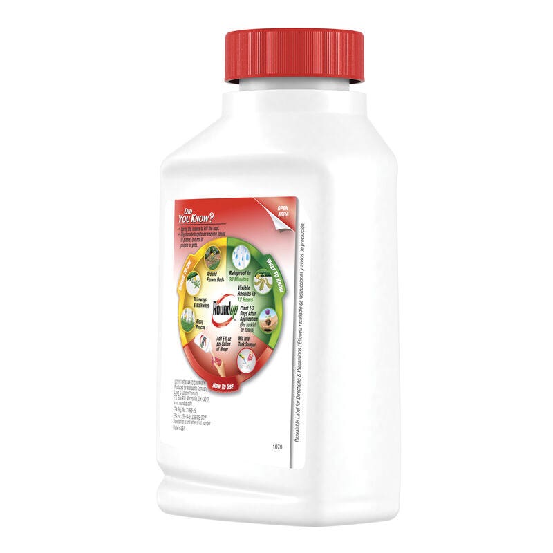 Roundup 5376712 Weed and Grass Killer, Liquid, 16 oz