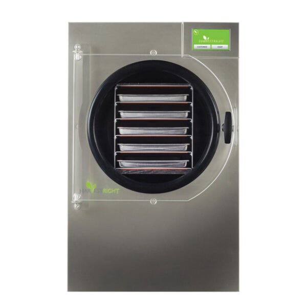 Harvest Right Home Pro Freeze Dryer, 110 V, Premier Pump, 10 to 15 lb, 5-Tray, Stainless Steel