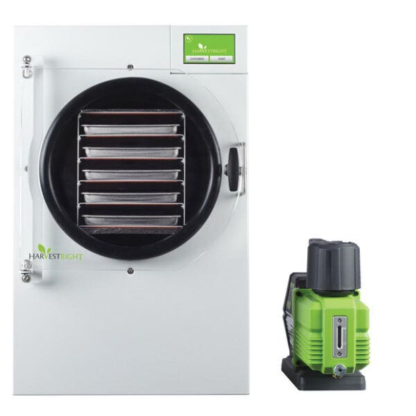 Harvest Right Home Pro Freeze Dryer with Premier Pump, Medium, 5-Tray, Satin White