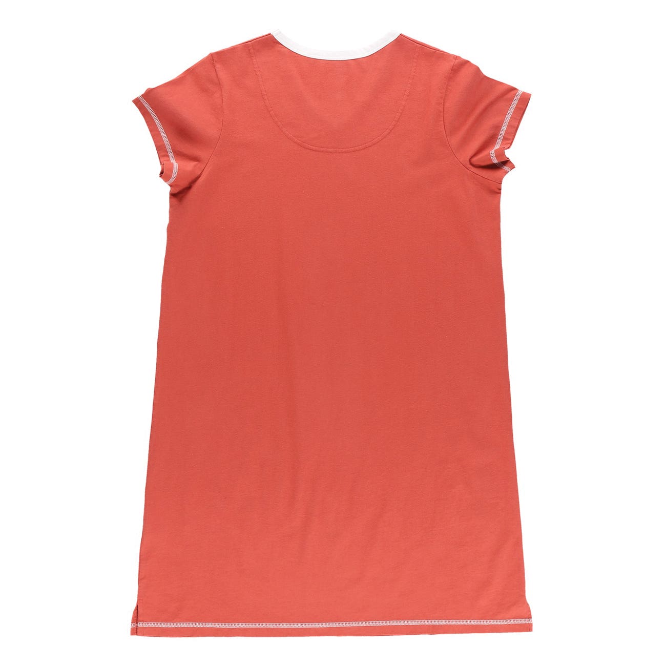 LazyOne Nightshirt, L/XL, Permanent No Fade, Time to Unwind, Cotton, V-Neck