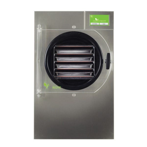 Harvest Right Home Pro Freeze Dryer, 110 V, Premier Pump, 6 to 10 lb, 4-Tray, Stainless Steel