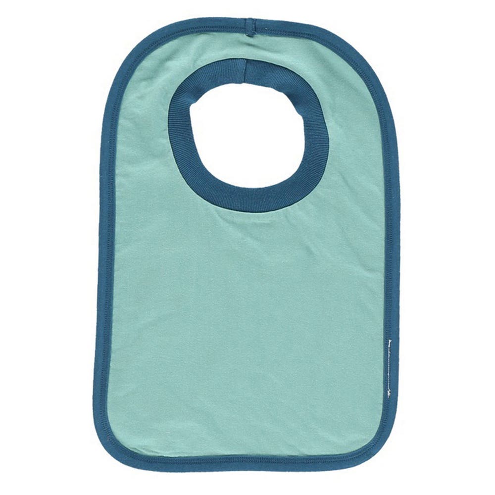 LazyOne Infant Bib, L, Eat Like a Horse, Blue, Cotton