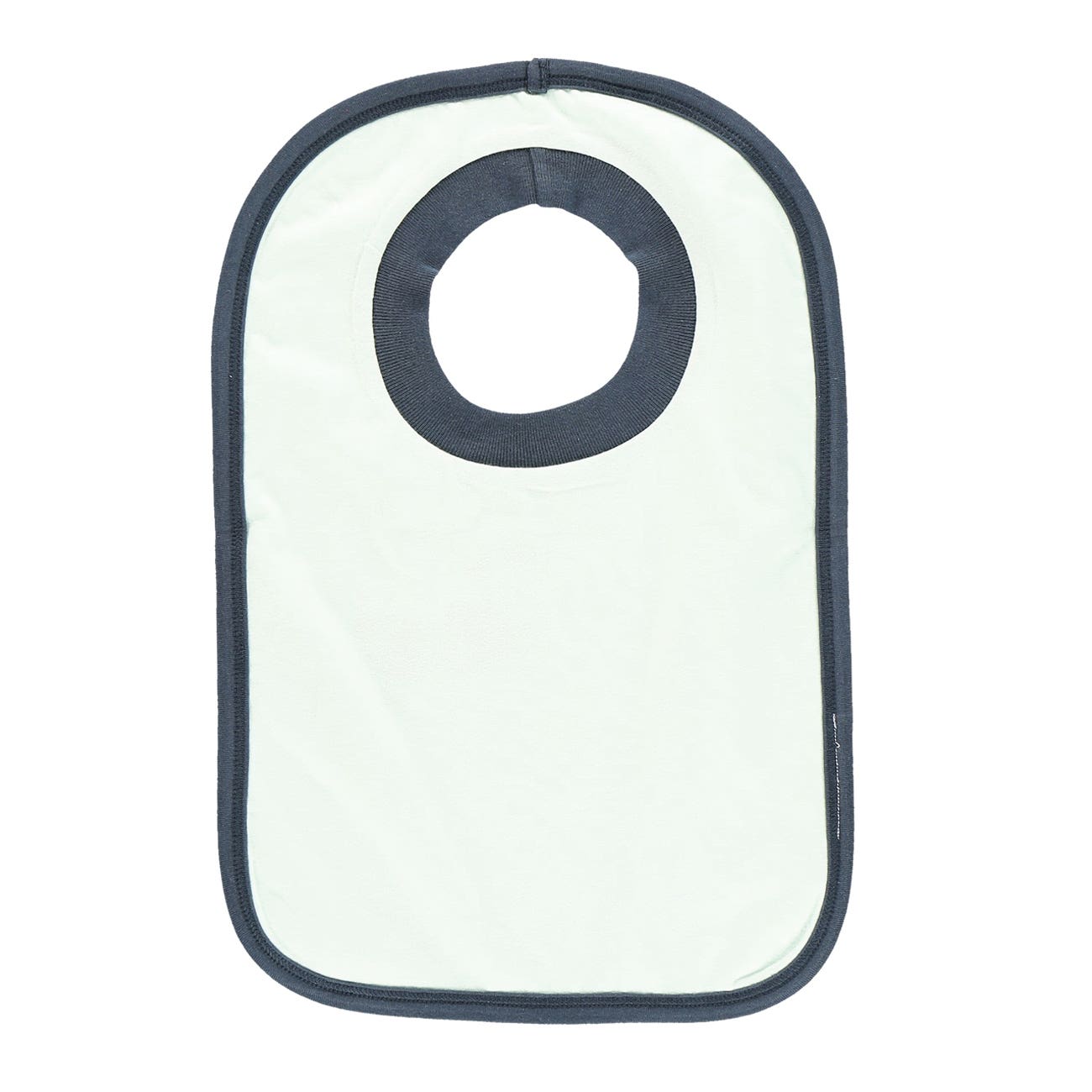 LazyOne Infant Bib, L, Duck Duck Moose, Light Blue, Cotton