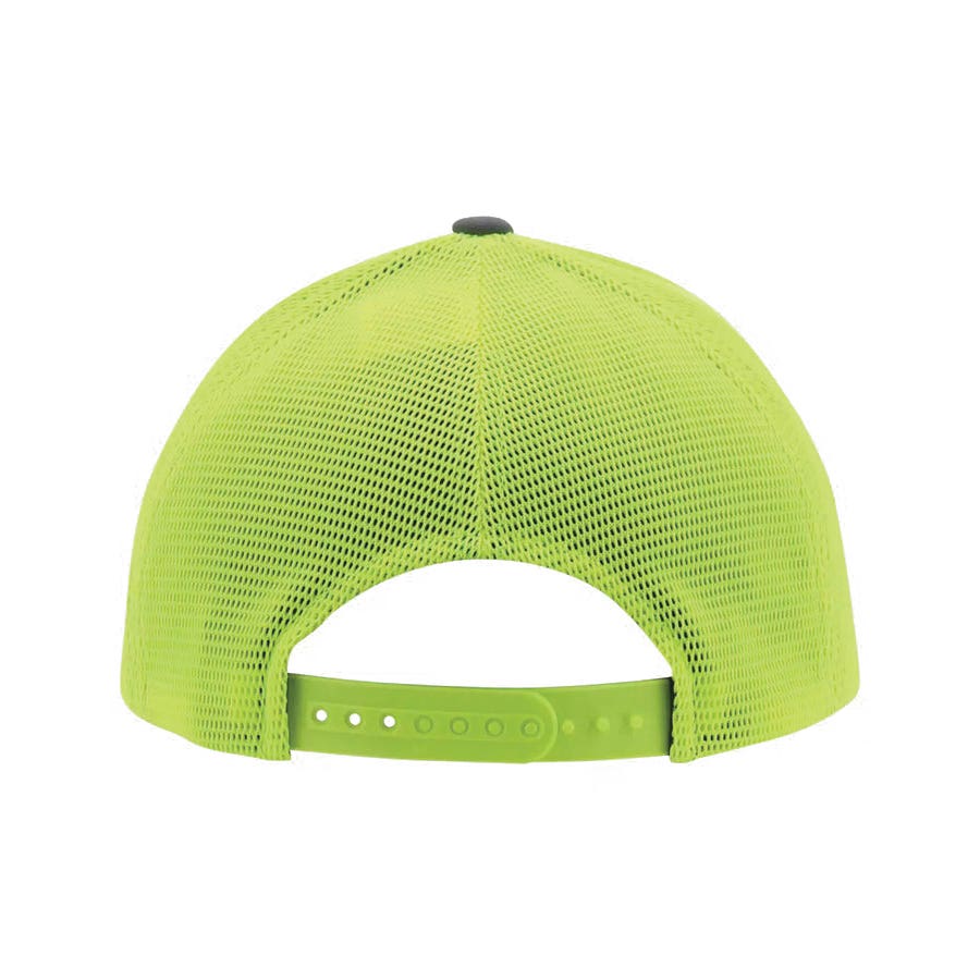 CAT Cap, Embroidered Logo, Men's, One-Size, Cotton/Polyester, Hi-Vis Yellow