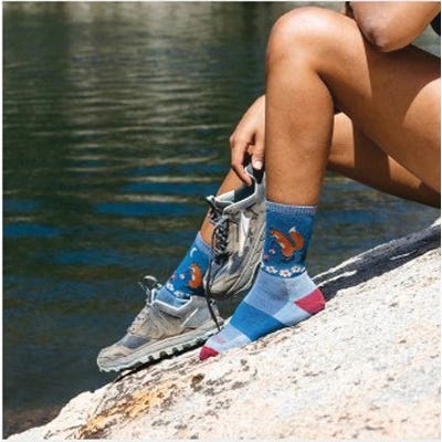 Darn Tough Women's Critter Club Micro Crew Lightweight Hiking Sock - 921018