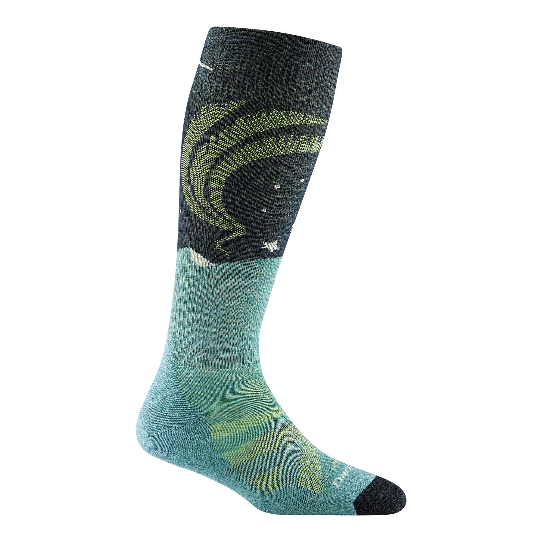 Darn Tough Women's Aurora Over-The-Calf Lightweight Ski & Snowboard Sock - 921052
