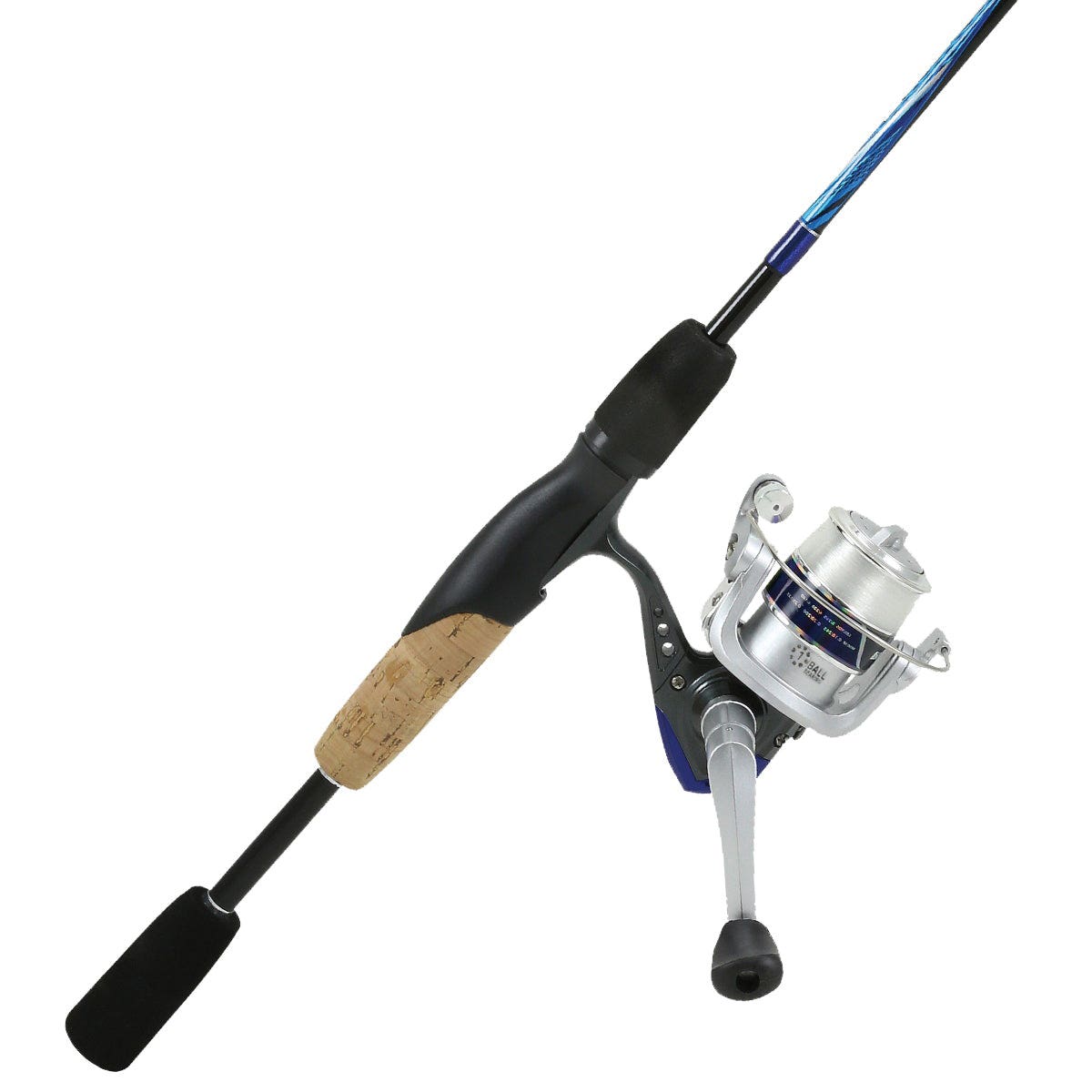 Okuma Cascade II CSII-602ML-20 Rod and Reel Combo, 20 Reel, Comfortable Handle, EVA/Fiberglass