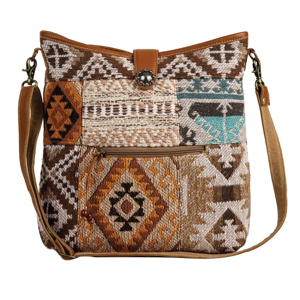 Myra Bag Shoulder Bag, Sonoran Sand Pattern, Zipper