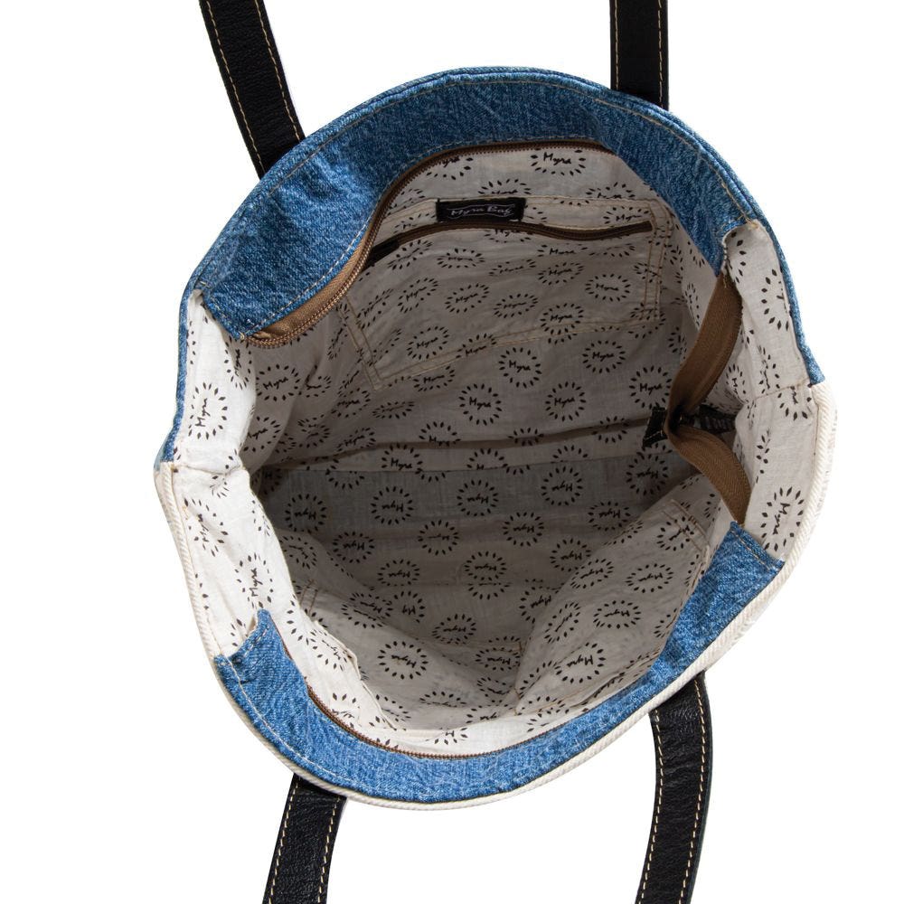 Myra Bag Tote Bag, Country Road 47, Zipper