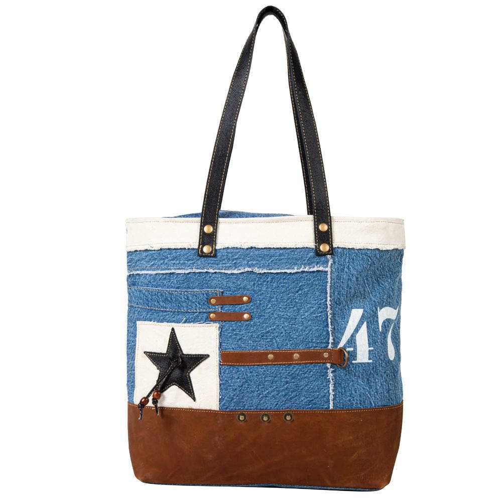 Myra Bag Tote Bag, Country Road 47, Zipper