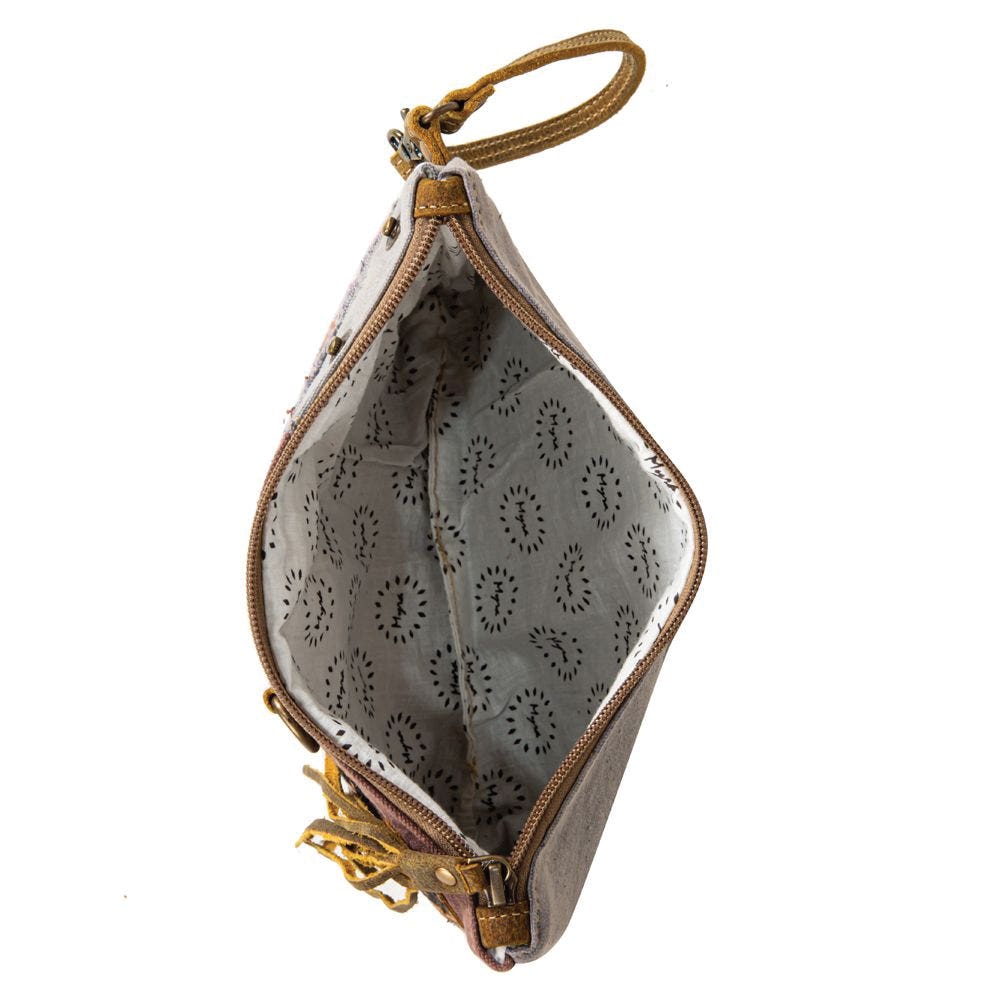 Myra Bag Pouch, Rigaud Rail Express, Tribal Inspired