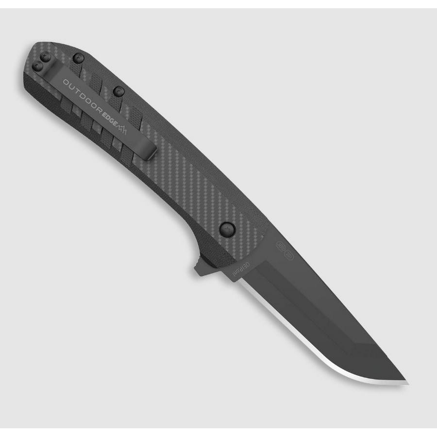 Outdoor Edge RazorSafe® VX Series Everyday Carry Knife, 3 in L Blade, Stainless Steel Blade