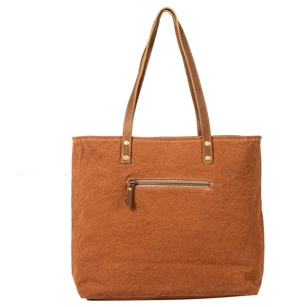 Myra Bag Tote Bag, Blue Ridge Blooms