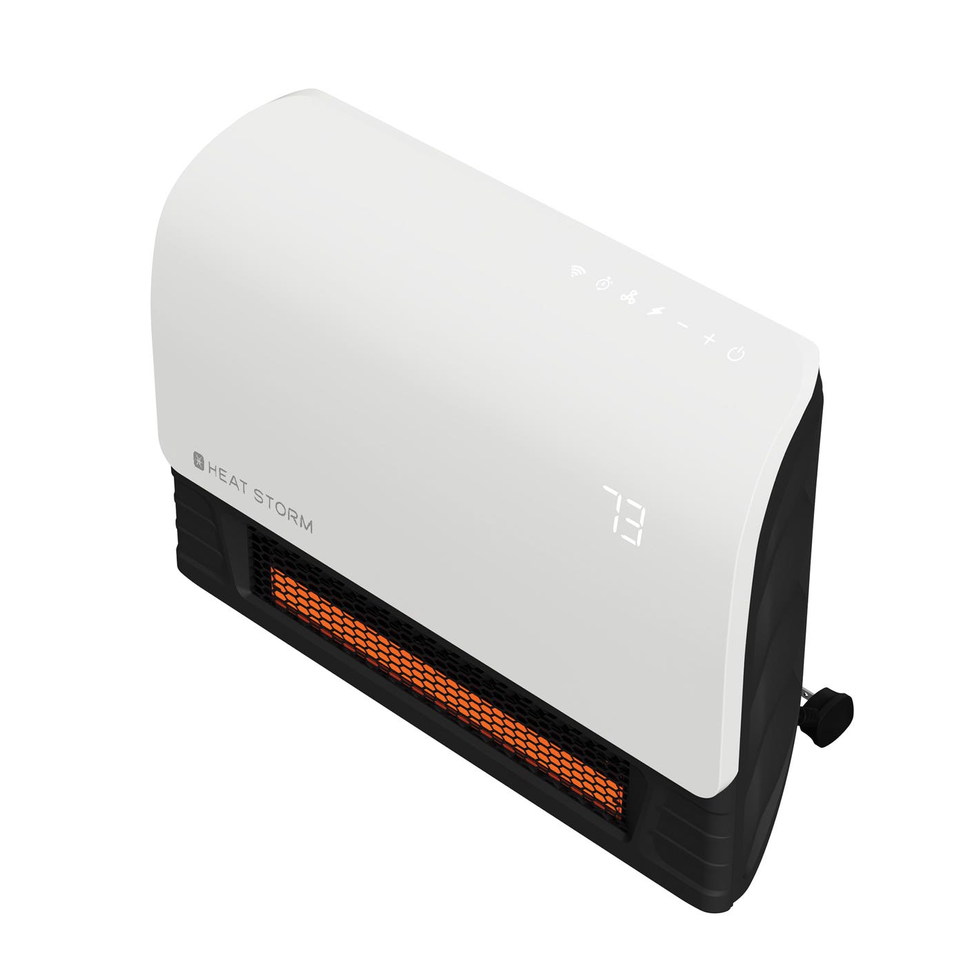 Heat Storm Sedona HS-1500-SED-WI Infrared Wall Heater with Wi-Fi, 6.25 to 12.5 A, 120 V, 750 to 1500 W, 5200 Btu