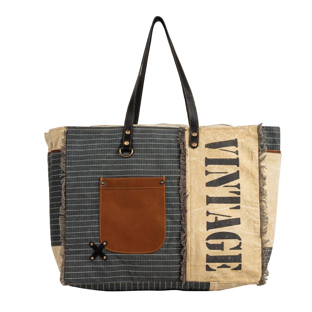 Myra Bag Weekender Bag, Vintage Excursions, Zipper