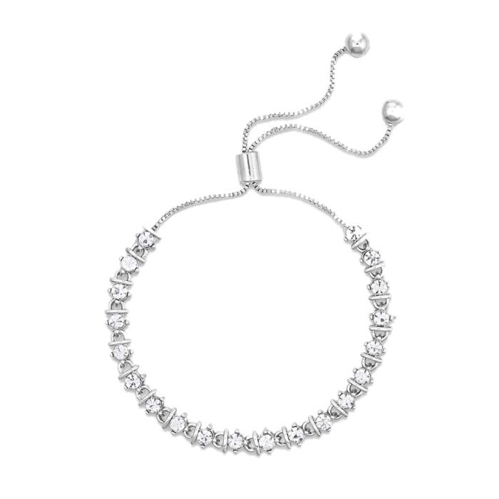 Montana Silversmiths Between Crystals Bolo Bracelet