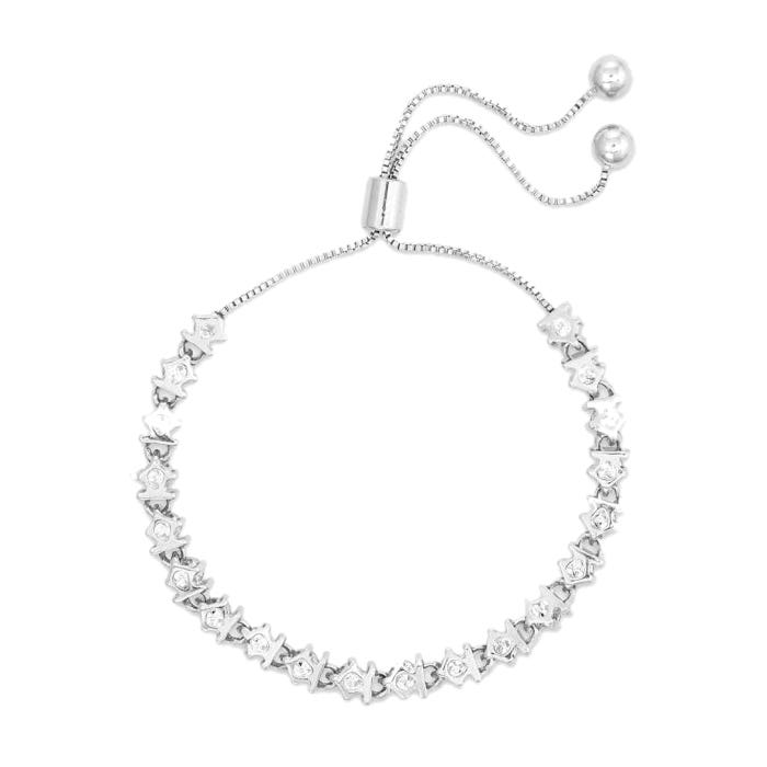 Montana Silversmiths Between Crystals Bolo Bracelet