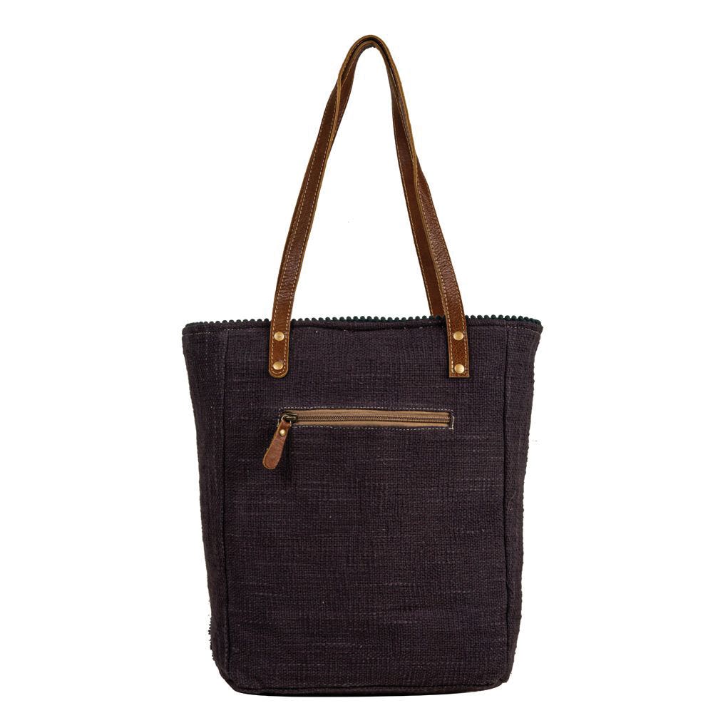 Myra Bag Tote Bag, Homestyle Warmth Embroidered, Zipper