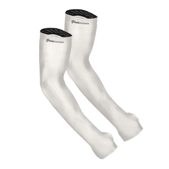 Farmers Defense Protection Sleeves, Cream, L/XL