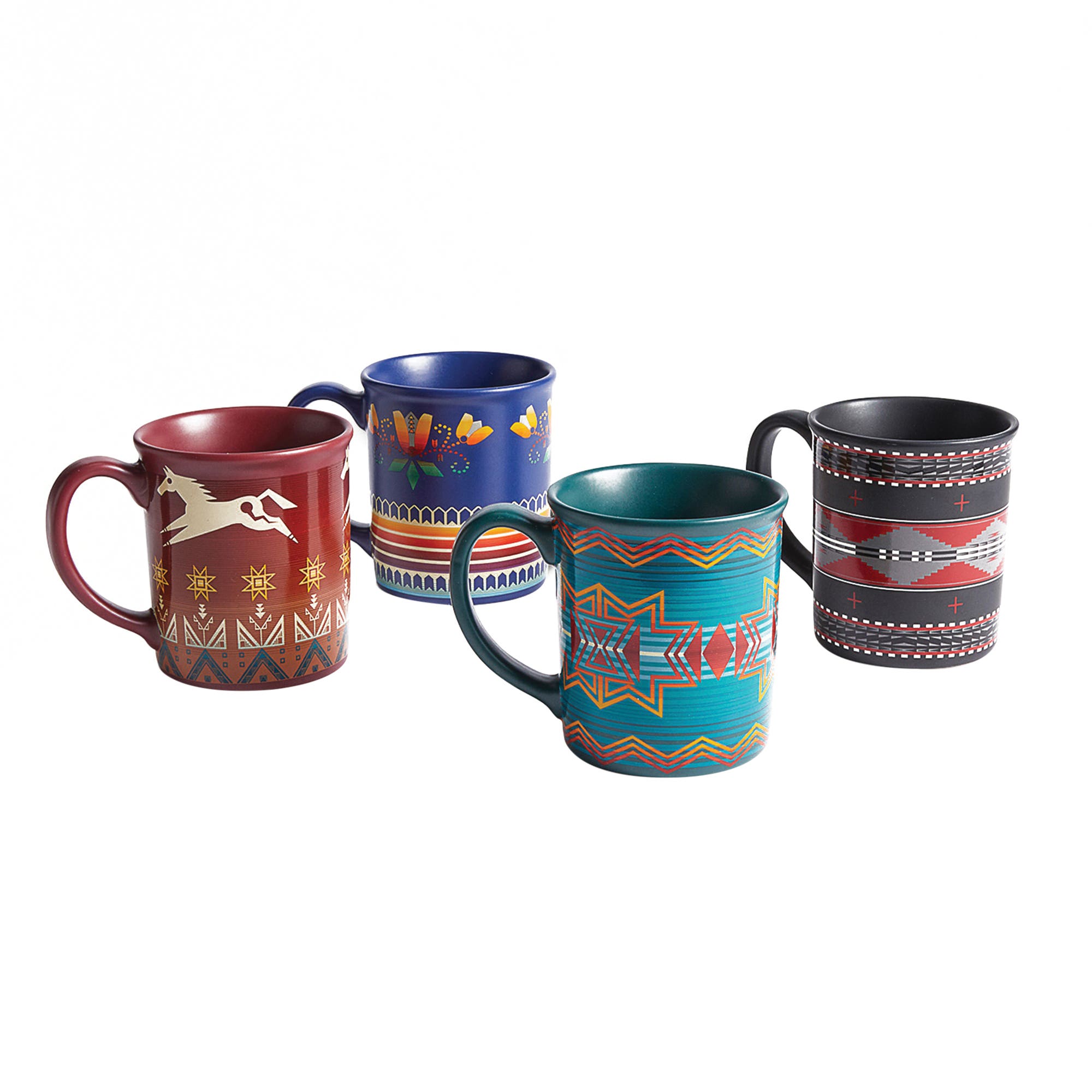 Pendleton 74354Z American Indian College Fund Mug, 12 oz, Ceramic, Multi-Color
