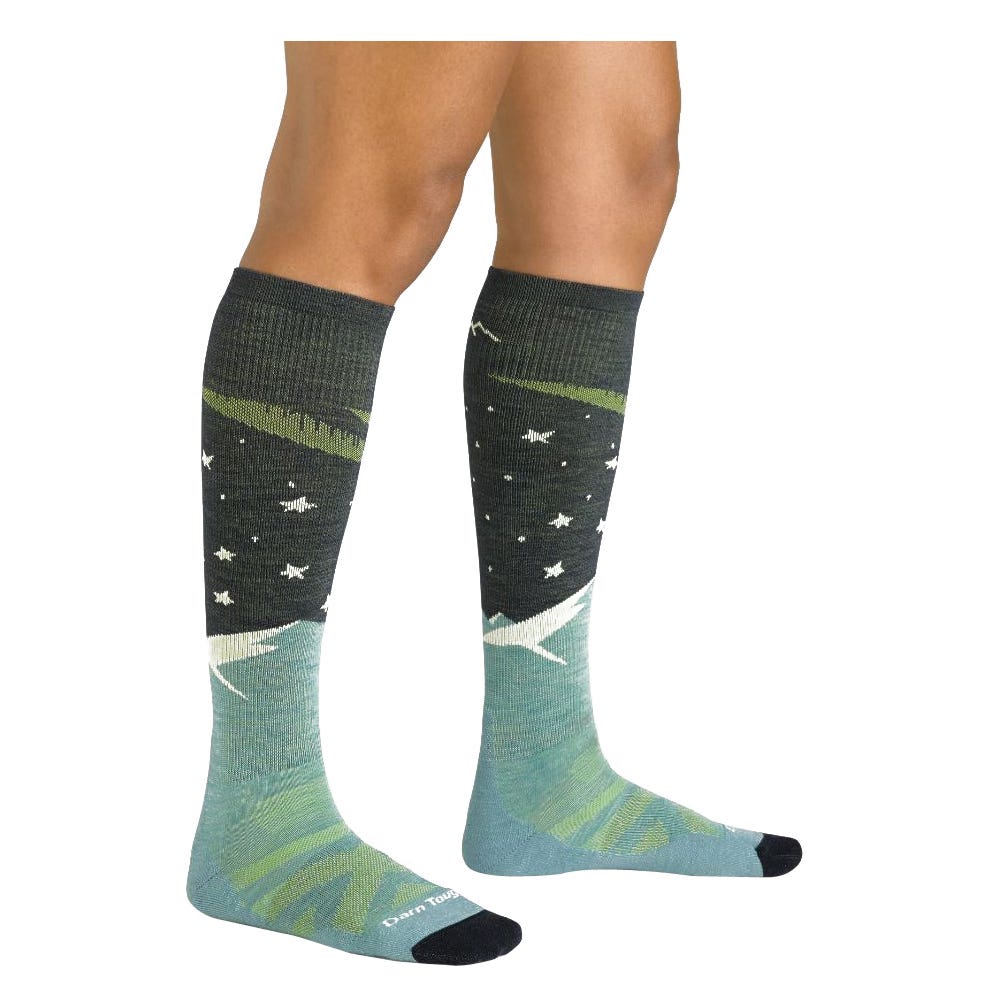 Darn Tough Women's Aurora Over-The-Calf Lightweight Ski & Snowboard Sock - 921053