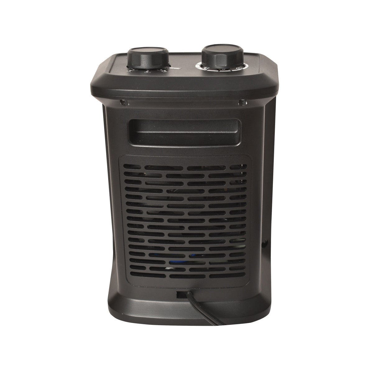 VisionAir 1VAHC9 Heater, 15 A, 115 V, 750/1500 W, 5120 Btu Heating, 160 sq-ft Heating Area, 2 -Heat Setting, Black