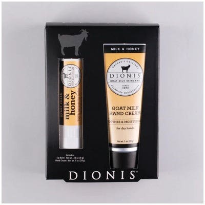 Dionis C33184-1 Lip Balm and Hand Cream Set, 2-Piece