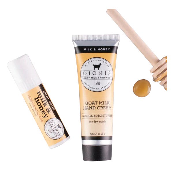 Dionis C33184-1 Lip Balm and Hand Cream Set, 2-Piece