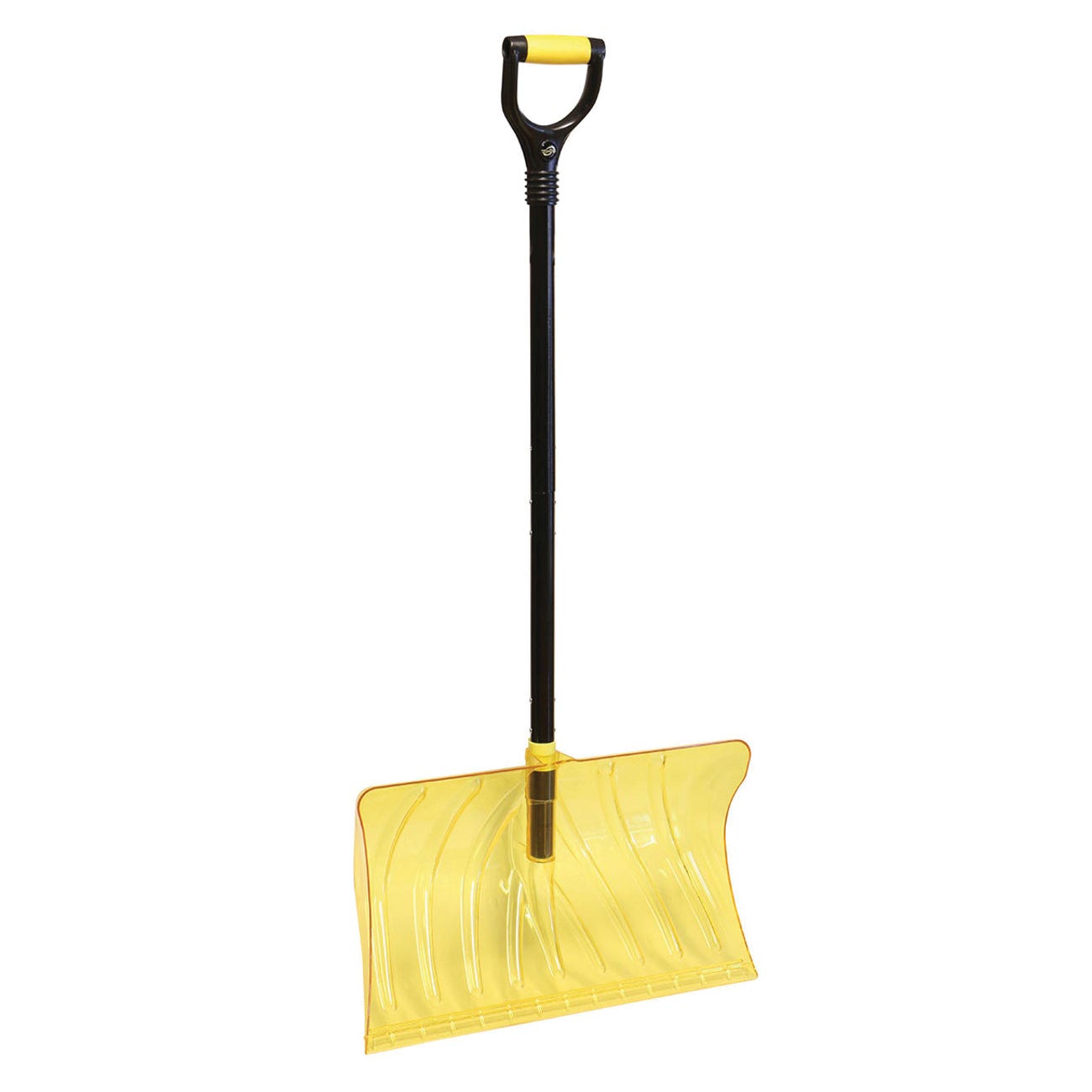 YO-HO Quality Tools Shovel-To-Go 760706 Snow Shovel, 4 in W Blade, 13 in L Blade, Polycarbonate Blade, 48 in OAL