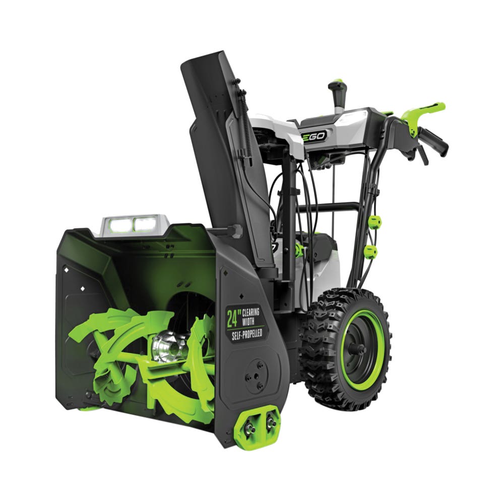 EGO SNT2416 Self-Propelled Snow Blower With Peak Power, Battery Included, 56 V, 10 Ah, Lithium-Ion, 2-Stage