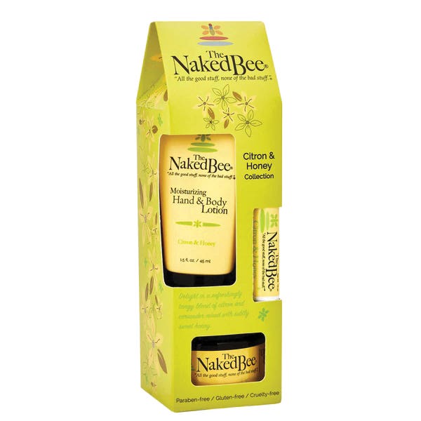 The Naked Bee Citron and Honey Gift Set