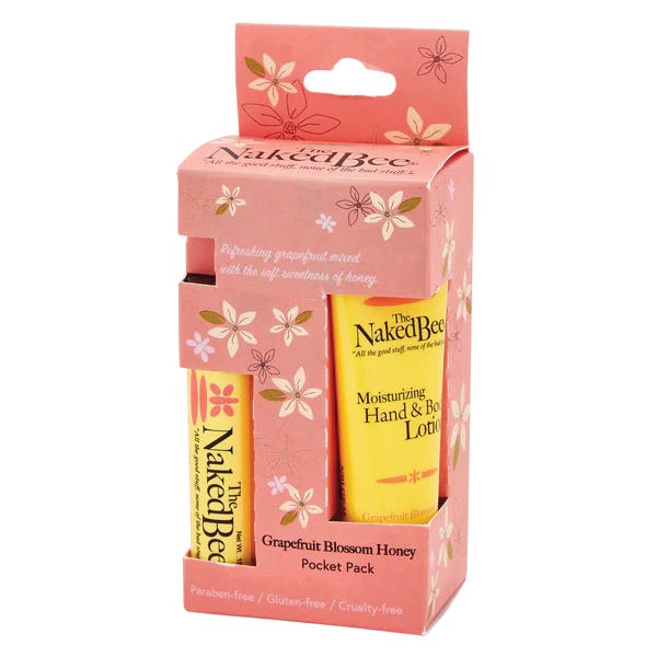The Naked Bee Grapefruit Blossom Honey Pocket Pack