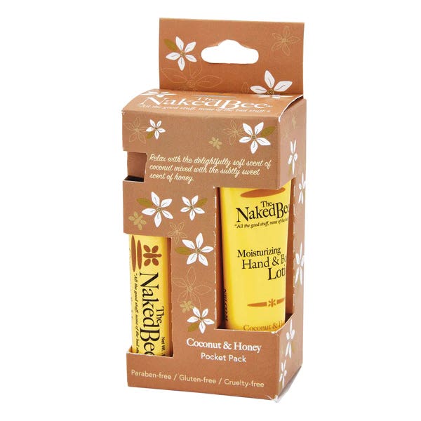 The Naked Bee Coconut and Honey Pocket Pack